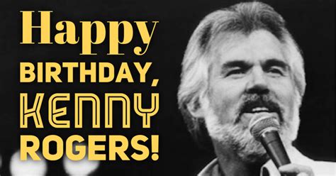 kenny rogers birthday party|kenny rogers décès.
